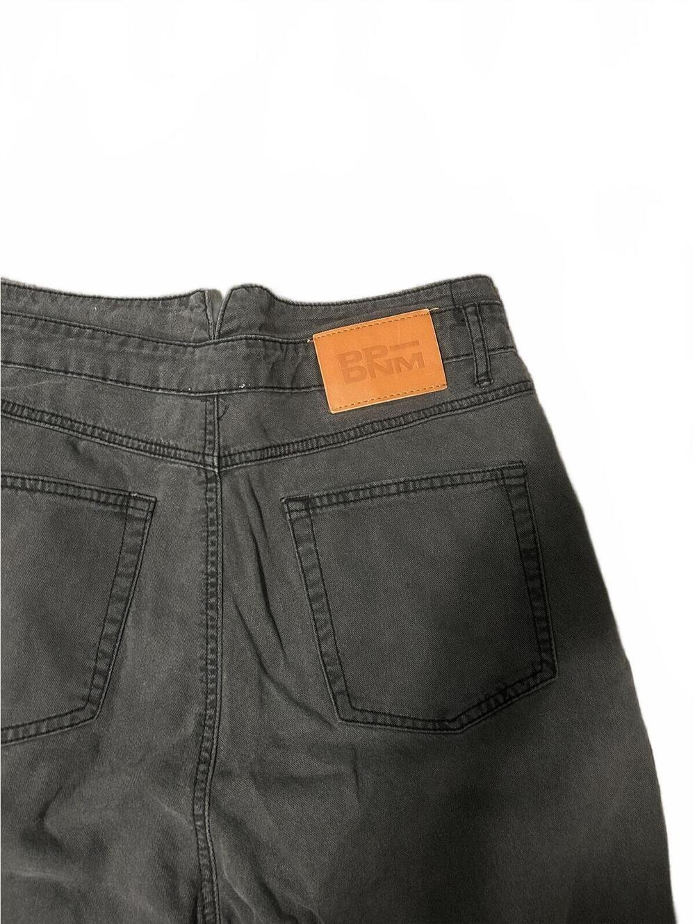 Princess Polly High-Waisted Black Jeans Size US 10 - Picture 5 of 5